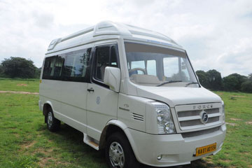 9 Seater Tempo Traveller Hire